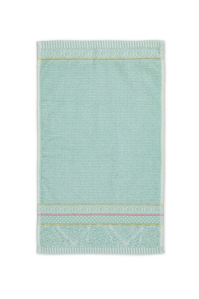 Guest towel Soft Zellige Blue 30x50 cm