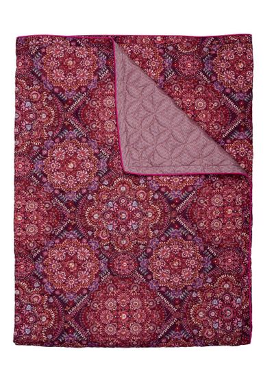 Quilt Il Mosaico Dark Red