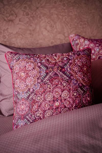 Cushion Quilted Il Mosaico Dark Red