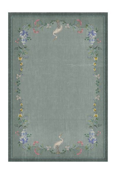 Vloerkleed Jolie by Pip Grijs/Groen
