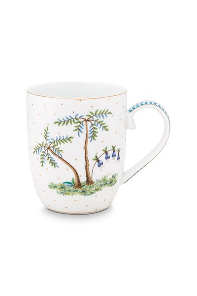Mug Small Jolie Dots Gold Blue