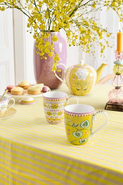 Set/2 Mokken Lily&Lotus Geel 450ml