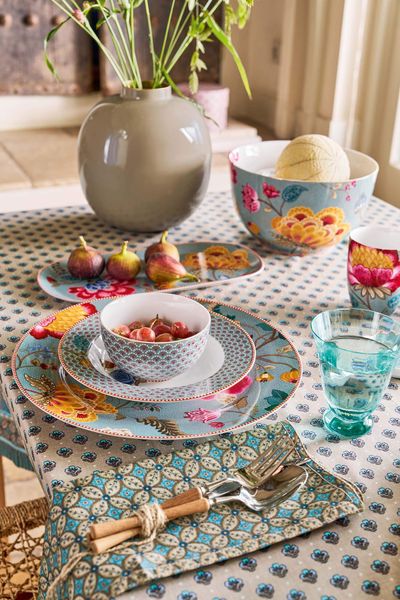 Bowl Blooming Tales Fantasy Blue 23cm