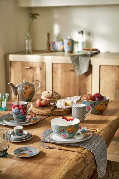 Egg Cup Blooming Tales Fantasy Blue