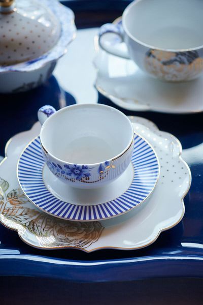 Set/2 Espresso Kop & Schotel Royal White 125ml