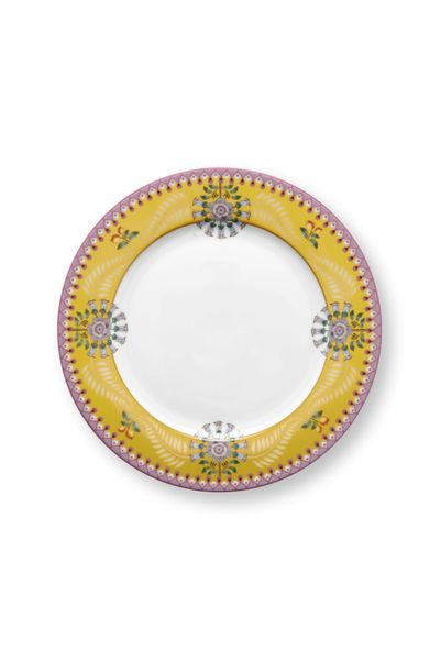 Breakfast Plate Lily&Lotus Yellow 23cm