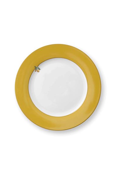 Breakfast Plate Lily&Lotus Uni Yellow 23cm