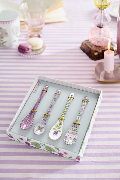 Set/4 Teaspoons Lily&Lotus Lilac 13cm