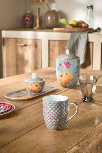 Mok Blooming Tales Blauw 350ml