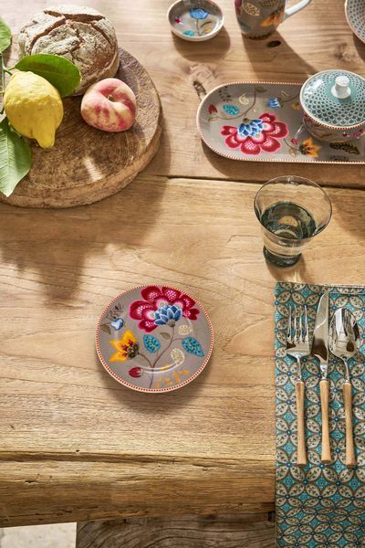 Assiette à Dessert Blooming Tales Fantasy Khaki 17cm