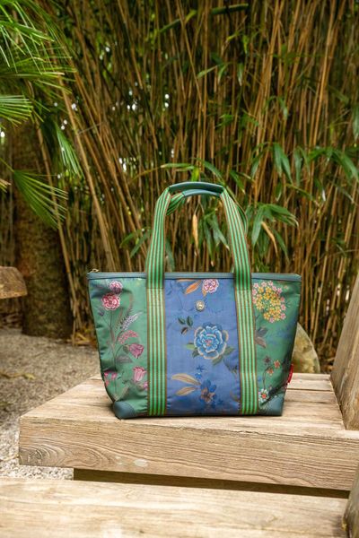 Tragetasche Tilda Mittelgroß Bodhi Flower Grün