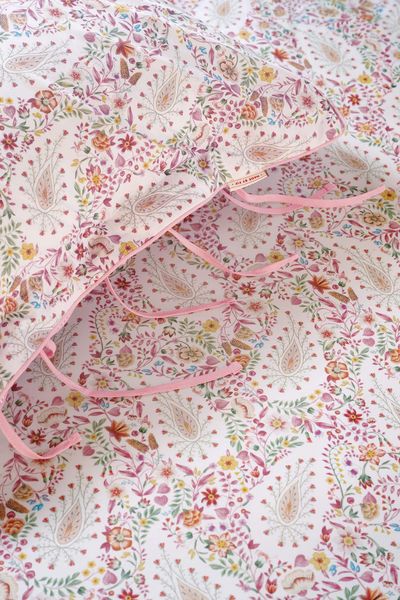 Kussensloop Kairi Bloom Lichtroze