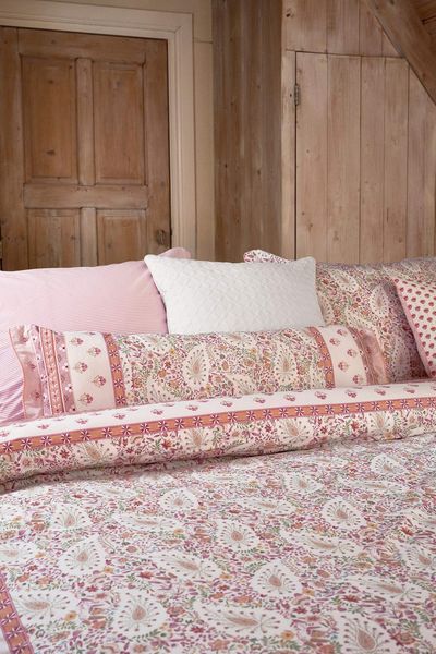 Coussin Kairi Bloom Rose Clair