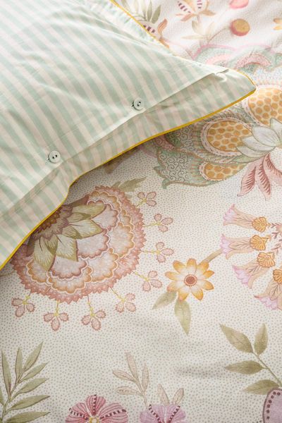 Kussensloop Bombay Bold Gebroken Wit