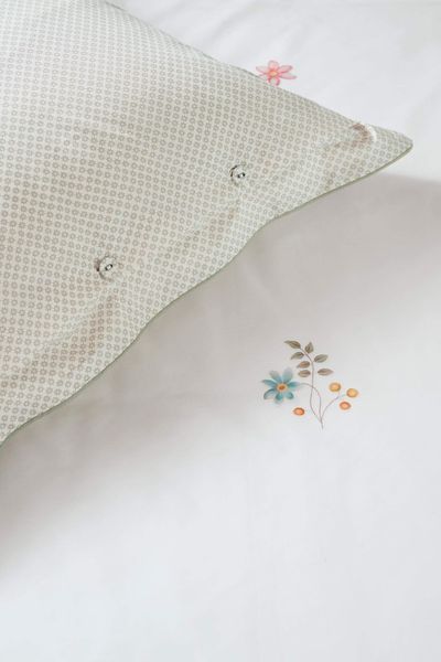 Kussensloop Mughal Flower Gebroken Wit