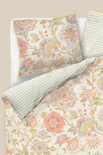 Kussensloop Bombay Bold Gebroken Wit