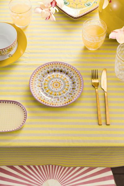 Gebäckteller Lily&Lotus Moon Delight Gelb 17cm