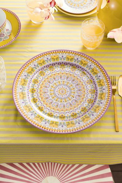 Platzteller Lily&Lotus Moon Delight Gelb 32cm