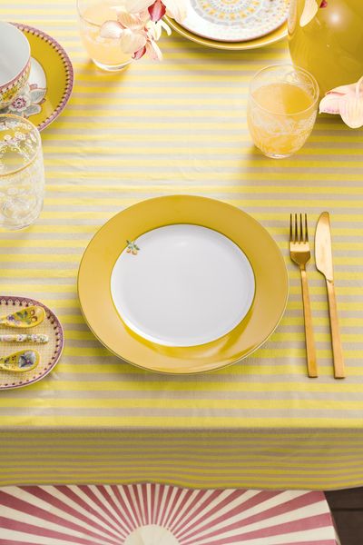 Frühstücksteller Lily&Lotus Uni Gelb 23cm