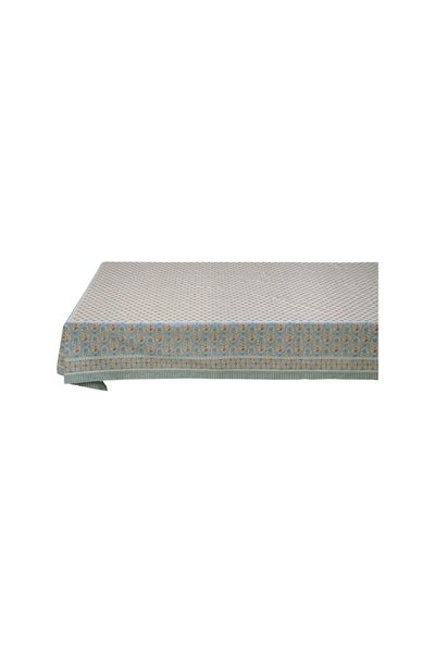Table Cloth Blooming Tales Khaki-Blue