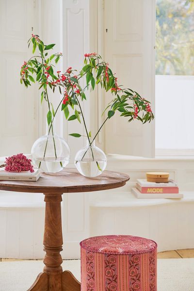 Vase Verre Transparent 35cm