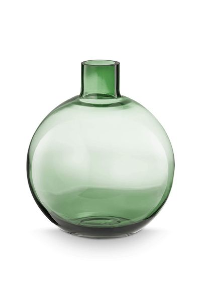 Vase Verre Vert 22cm