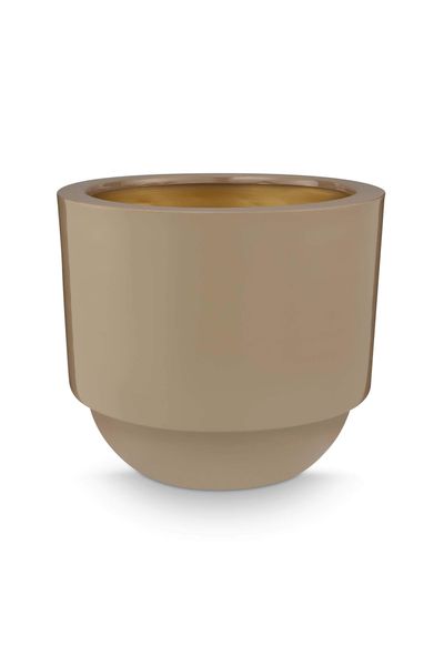 Bloempot Khaki 40cm