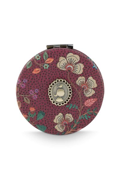 Taschenspiegel Mini Flora Bangelore Rosa