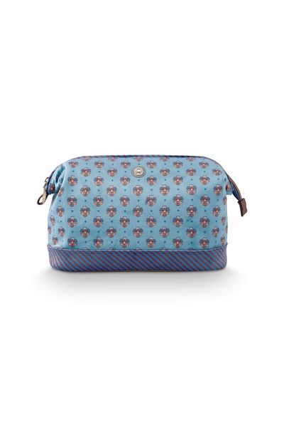 Necessaire Cooper Groß Jaipur Flower Blau