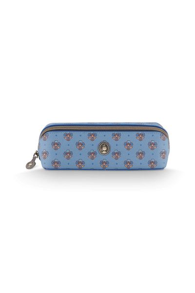 Necessaire Cyrille Klein Jaipur Flower Blau