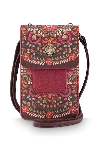 Telefontasche Peggy Il Ricamo Rot
