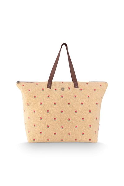Tragetasche Tilda Groß Teddy Sand