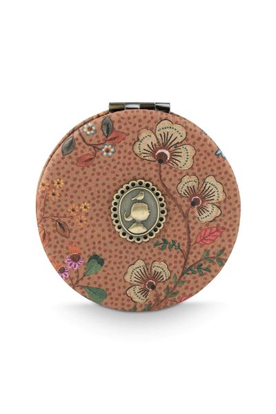 Taschenspiegel Mini Flora Bangelore Sand