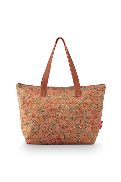 Tragetasche Tilda Mittelgroß Flora Bangelore Sand
