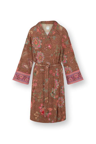Naomi Kimono Mumbai Morning Brown