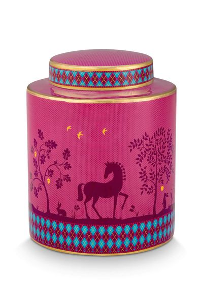 Ingwertopf Pip's Deerest Darling Metall Rosa 20cm