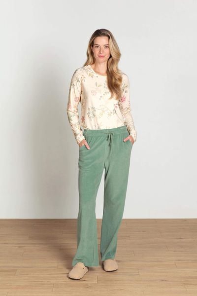Tina Top Langen Ärmeln Bodhi Flower Weiß