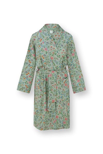 Nisha Kimono Flora Bangalore Green