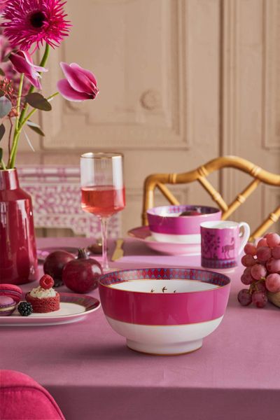 Bowl Pip's Deerest Darling Pink 18cm