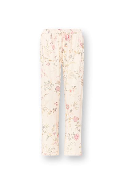 Belin Lange Broek Bodhi Flower Gebroken Wit