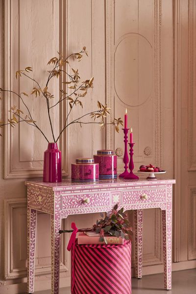 Ingwertopf Pip's Deerest Darling Metall Rosa 20cm