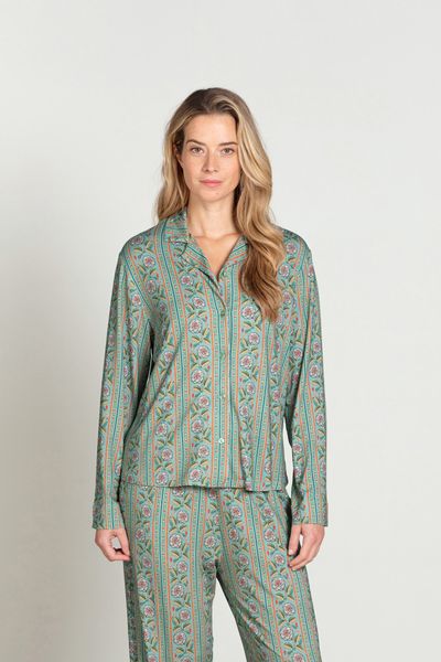 Faye Long Sleeve Top Rosa Rani Blue