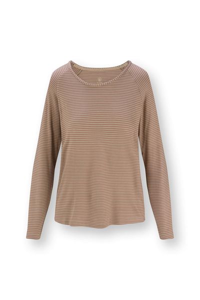 Tina Top à Manches Longues Little Sumo Stripe Sable