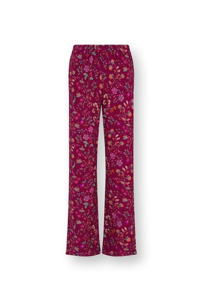 Blake Lange Hose Flora Bangalore Dunkelrosa
