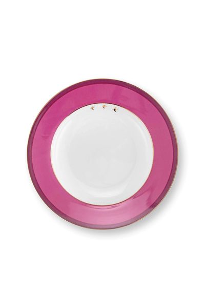 Soup Plate Pip's Deerest Darling Pink 23.5cm