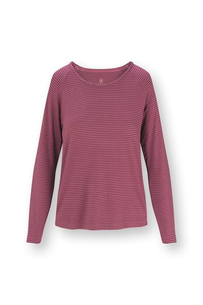 Tina Top à Manches Longues Little Sumo Stripe Rose
