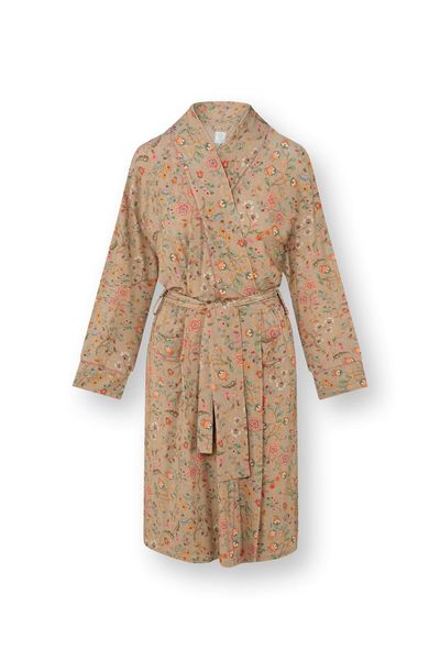 Nisha Kimono Flora Bangalore Sand