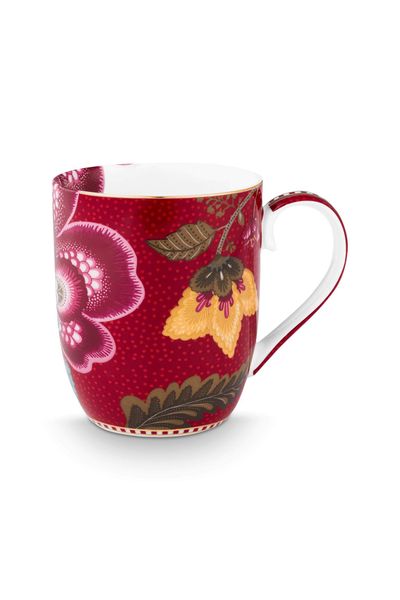 Mok Blooming Tales Fantasy Donkerrood 200ml
