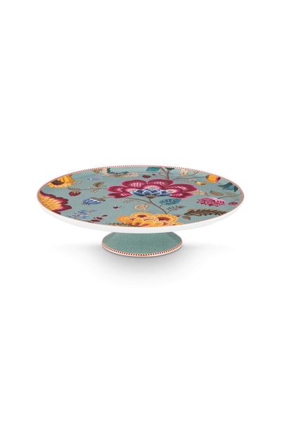 Taartplateau Blooming Tales Fantasy Blauw 30.5cm