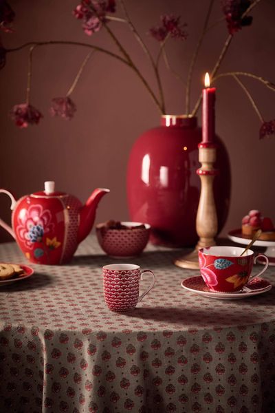 Mug Blooming Tales Rouge Foncé 200ml